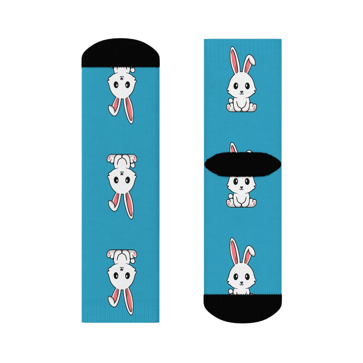 Sock HOP! goes Turquois! - Crew Socks